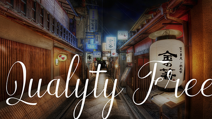Qualyty Free Font