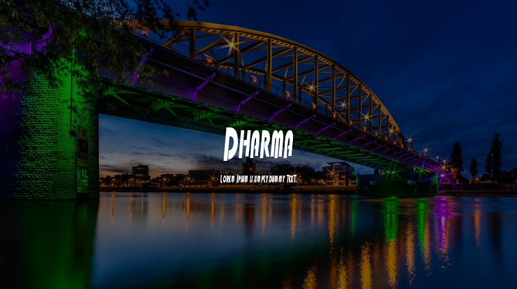 Dharma Font