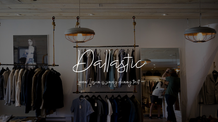 Dallastic Font