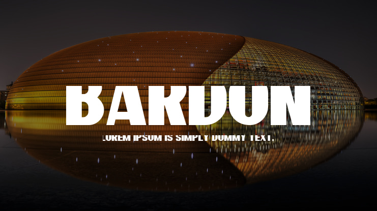 Bardon Font Family