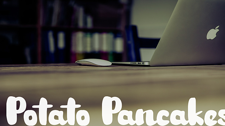 Potato Pancakes Font