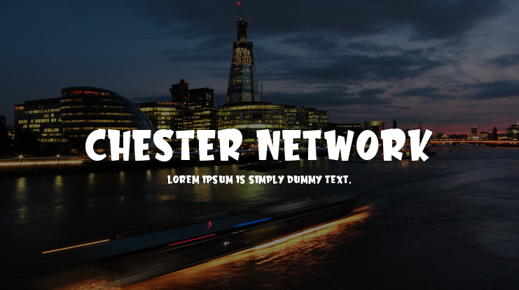 Chester Network Font