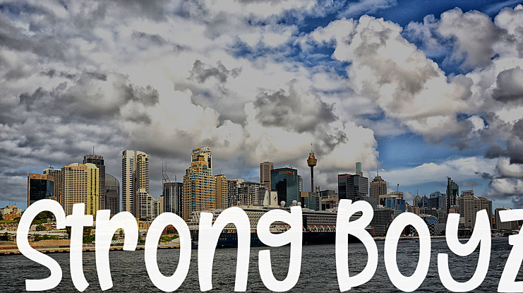 Strong Boyz Font