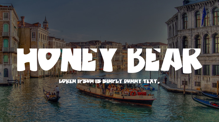 Honey Bear Font