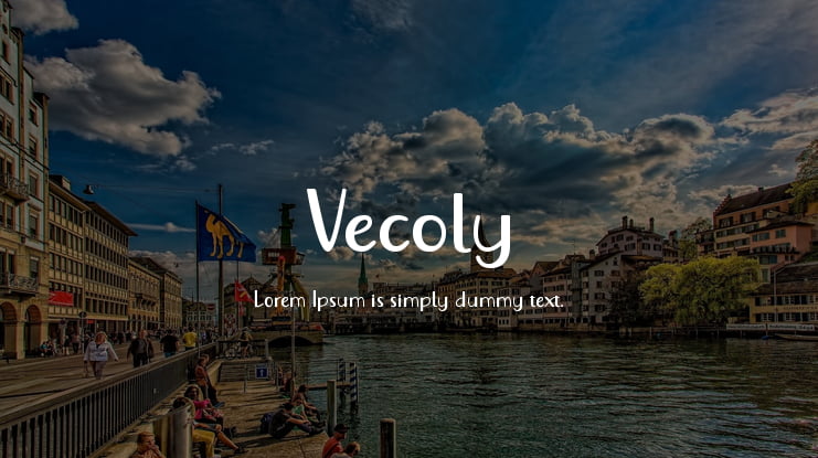 Vecoly Font Family