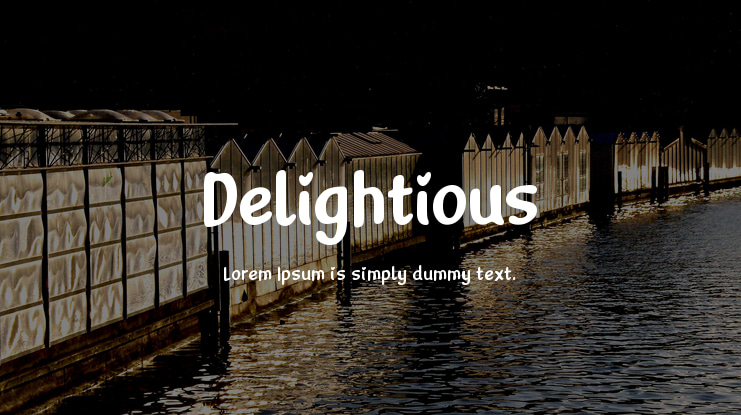 Delightious Font Family