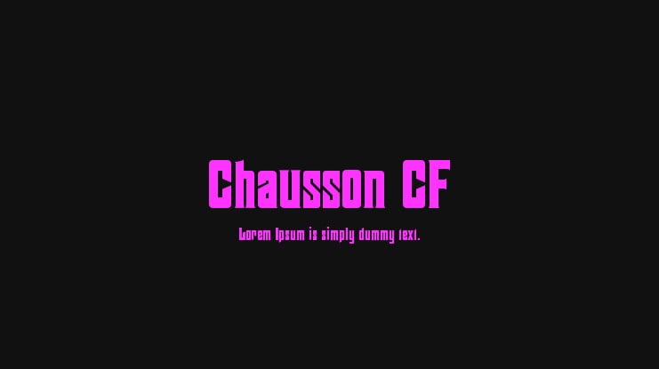 Chausson CF Font