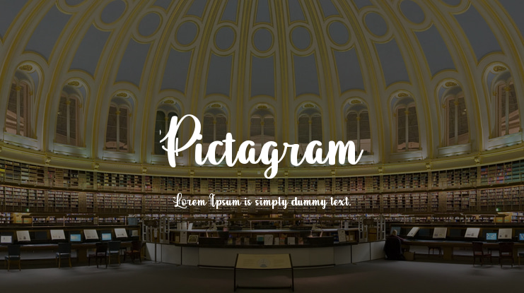 Pictagram Font