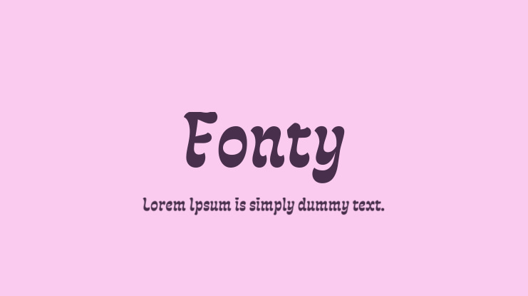 Fonty Font