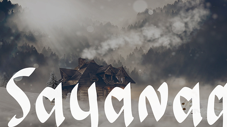 Sayanag Font