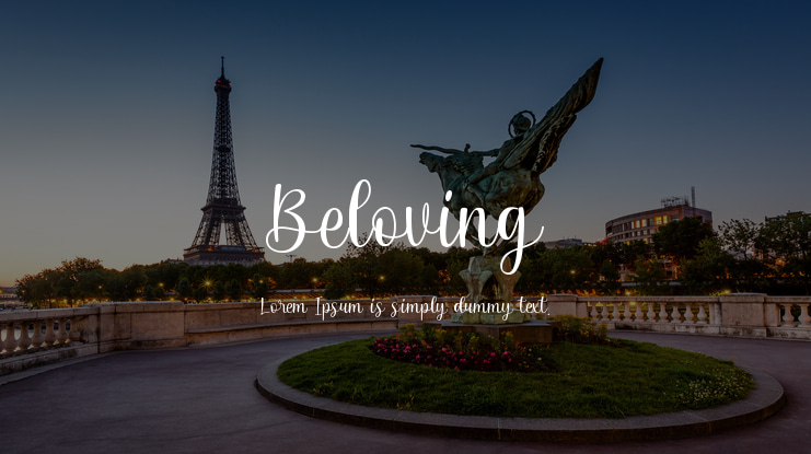 Beloving Font