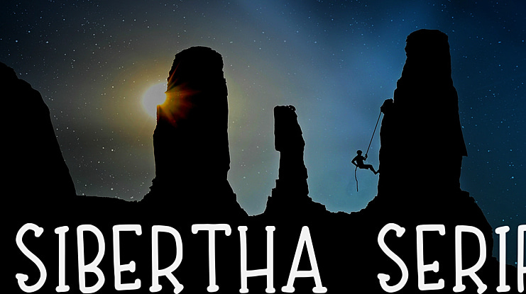 Sibertha serif Font
