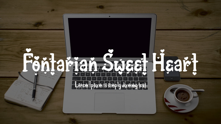 Fontarian Sweet Heart Font