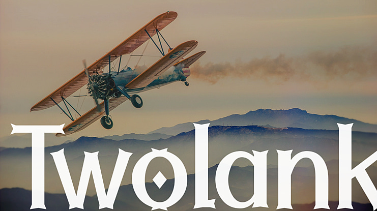 Twolank Font