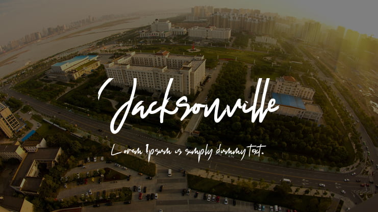 Jacksonville Font