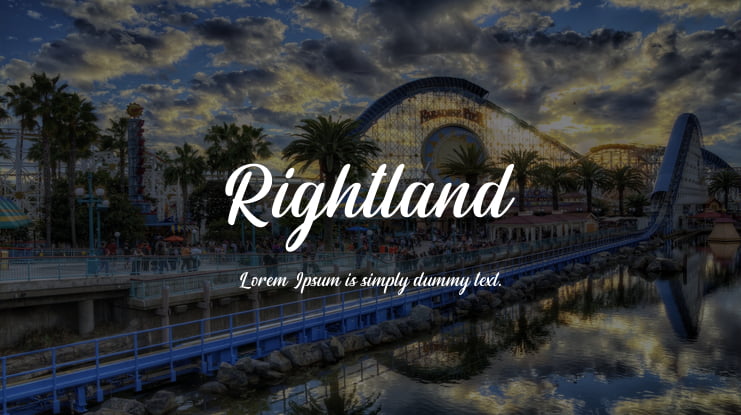 Rightland Font