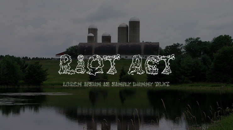 Riot Act Font