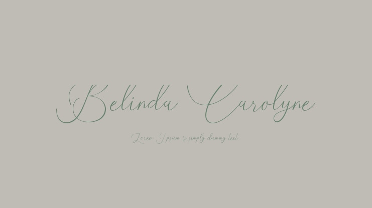 Belinda Carolyne Font