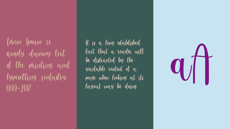 anattalia Personal Use Only Font