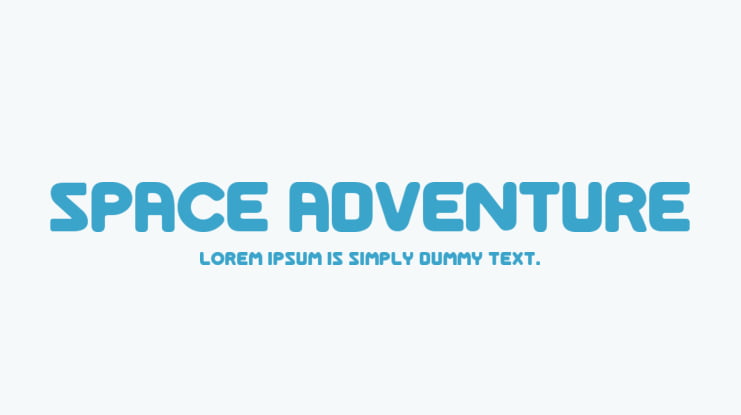 Space Adventure Font Family