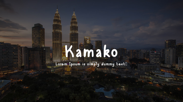 Kamako Font