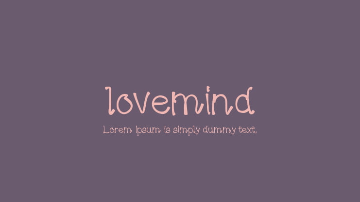 lovemind Font