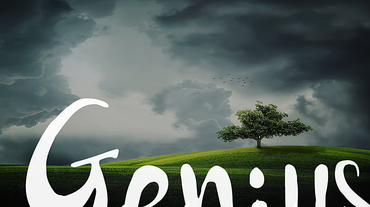 Genius Font