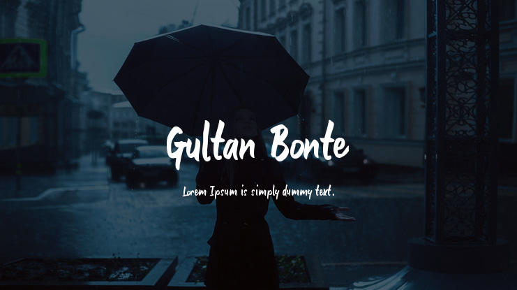 Gultan Bonte Font