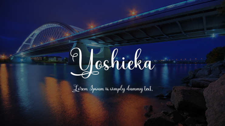 Yoshieka Font
