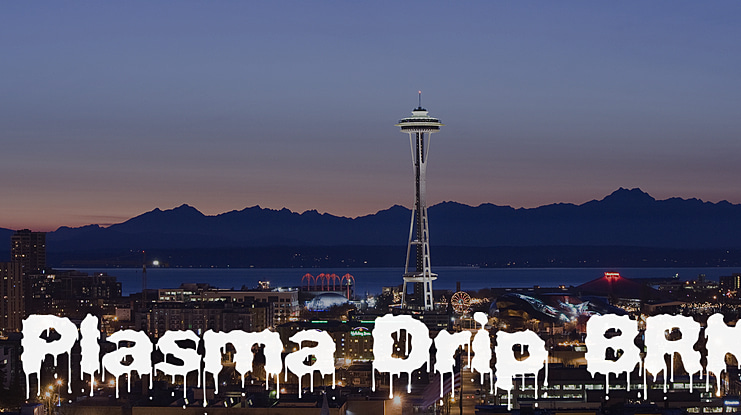Plasma Drip BRK Font Family