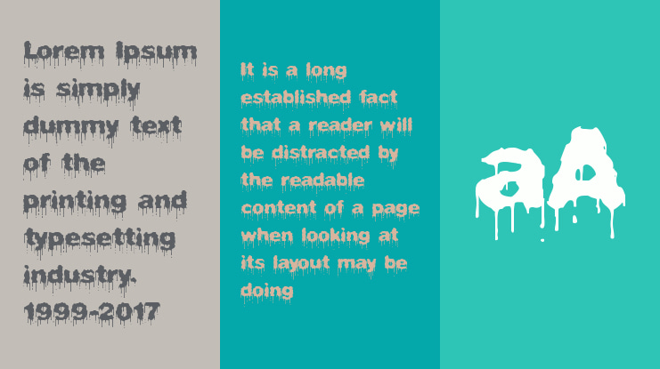 Plasma Drip BRK Font Family