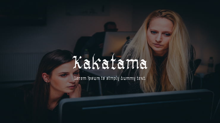 Kakatama Font