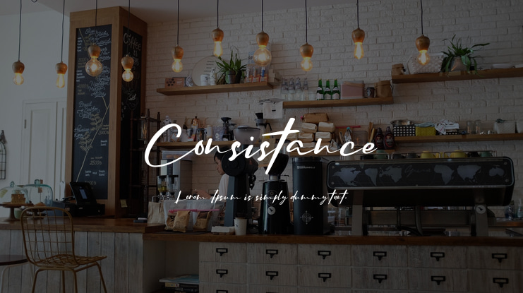 Consistance Font