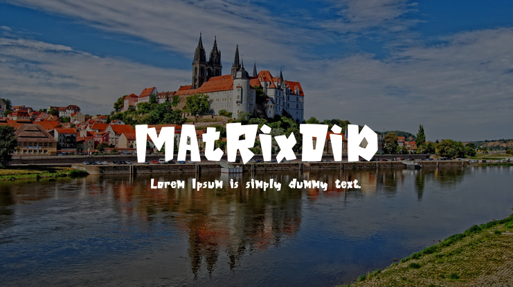 MAtRixOiD Font