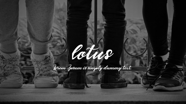 lotus Font