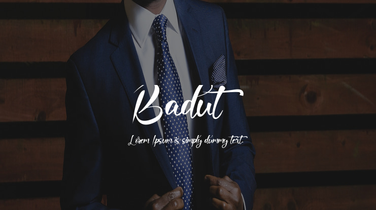 Badut Font