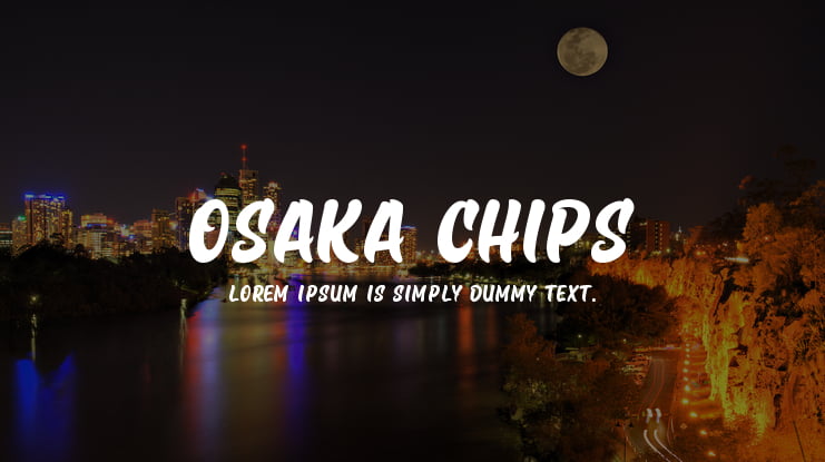 Osaka Chips Font