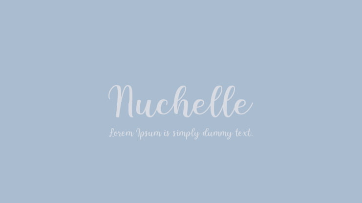 Nuchelle Font