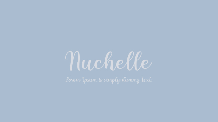 Nuchelle Font