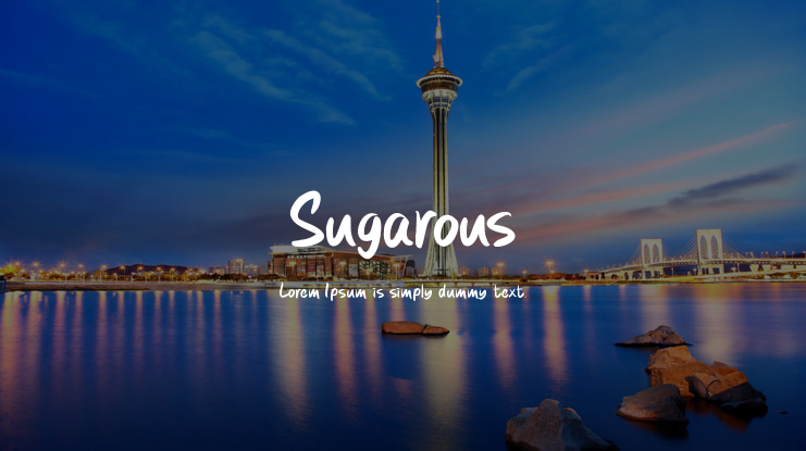 Sugarous Font