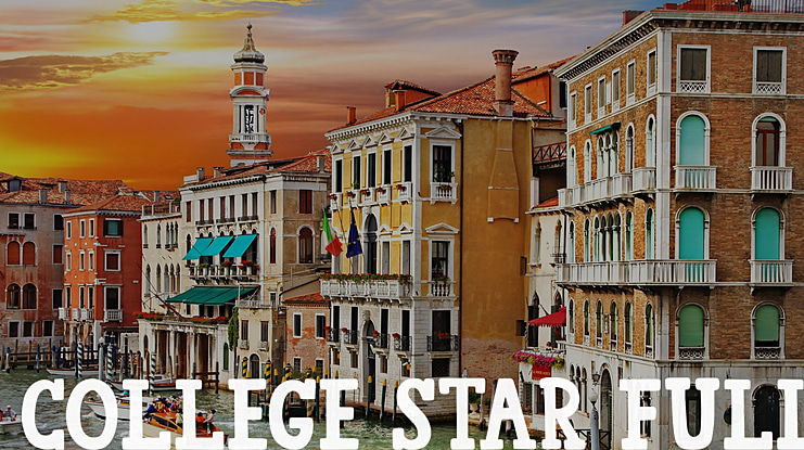 College Star Full Font Family
