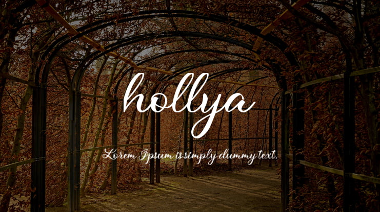 hollya Font