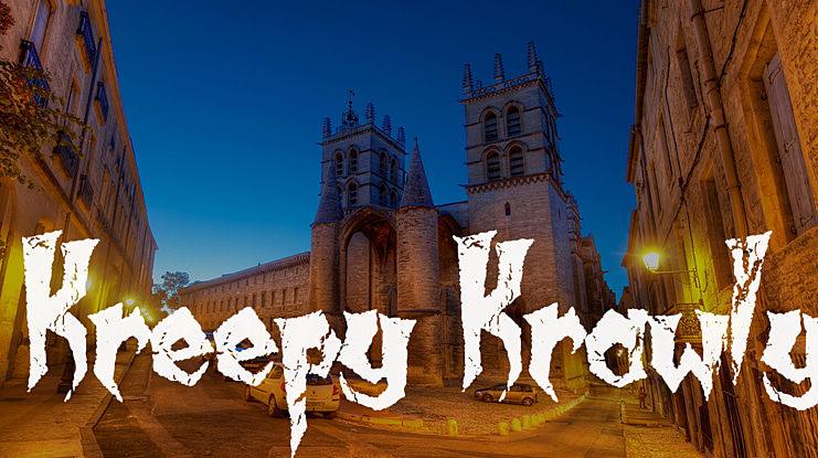 Kreepy Krawly Font