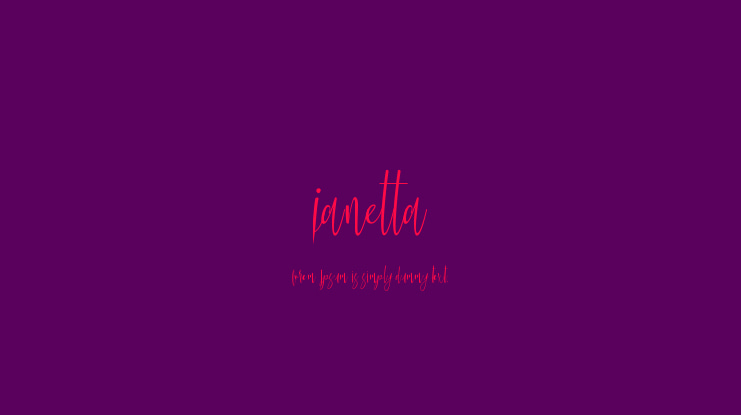 janetta Font