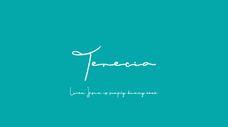 Terecia Font