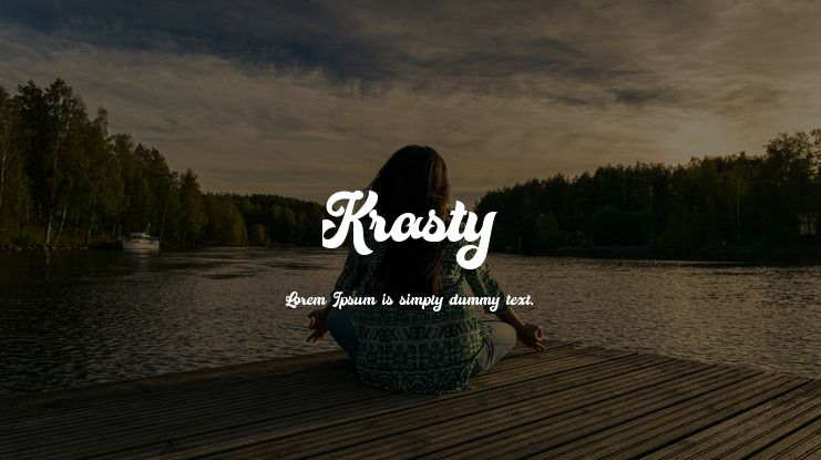 Krasty Font