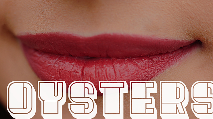 Oysters Font Family
