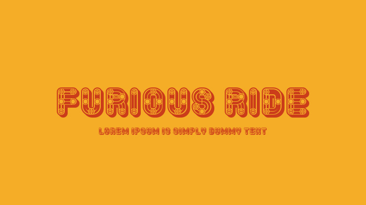 Furious Ride Font Family
