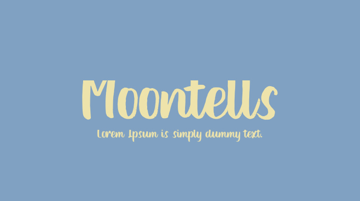 Moontells Font