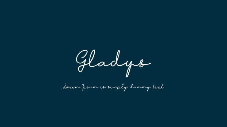 Gladys Font